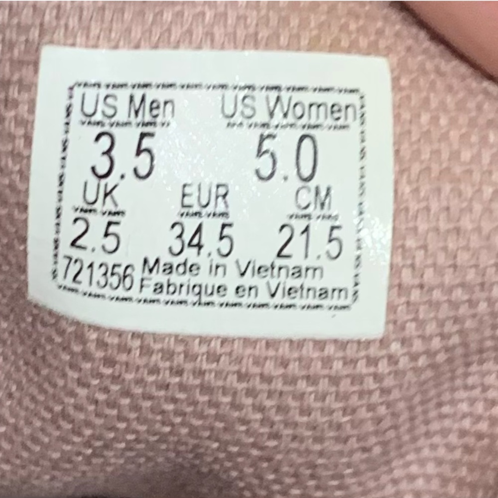 Vans Authentic Platform Suede Polka Dot Blush/Tan… - image 4